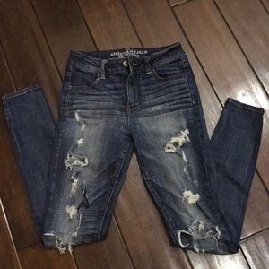 American Eagle Outfitters hi-rise jeggings sz 2